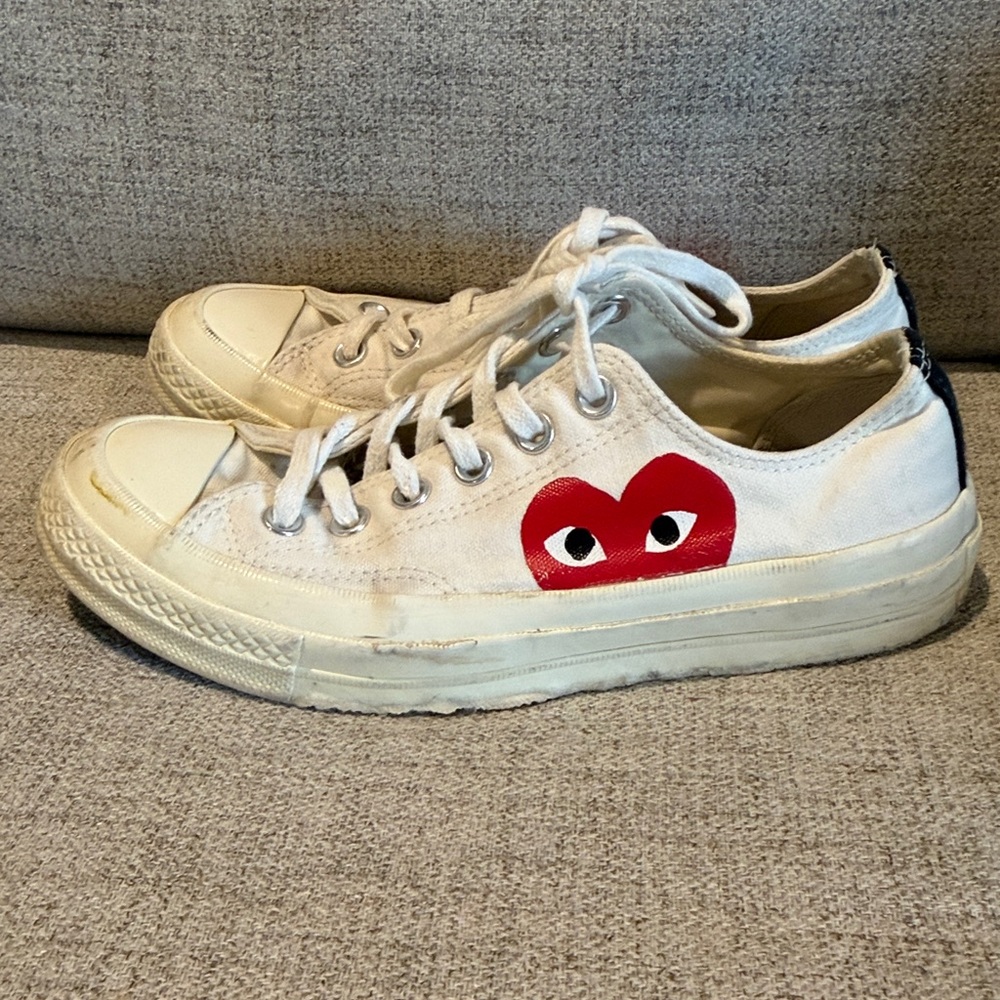 Converse Chuck Taylor x Comme des Garcons Play M5/ W 7 see photos - Picture 4 of 16